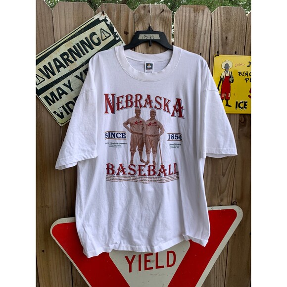 90s Hall of Fame Alexander and Clarence Mitchell Cardinals Players T-shirt 2XL - Picture 1 of 6